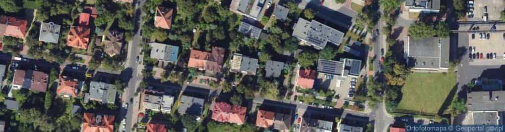 Zdjęcie satelitarne Moniuszki Stanisława ul.