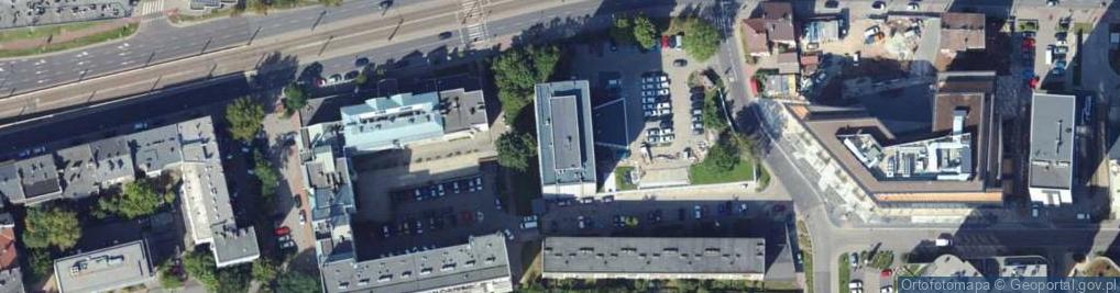 Zdjęcie satelitarne Mogilska ul.