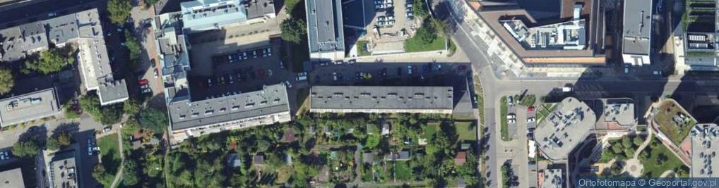 Zdjęcie satelitarne Mogilska ul.