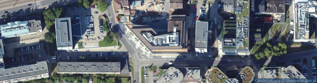 Zdjęcie satelitarne Mogilska ul.