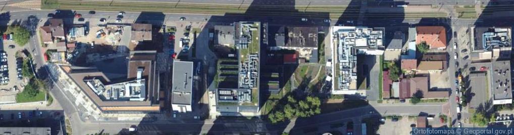 Zdjęcie satelitarne Mogilska ul.