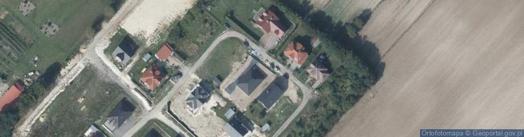 Zdjęcie satelitarne Modrzewiowa ul.