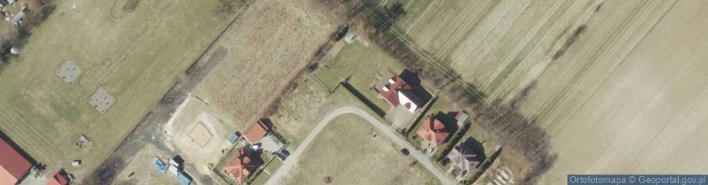 Zdjęcie satelitarne Modrzewiowa ul.