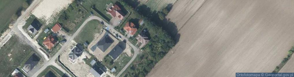 Zdjęcie satelitarne Modrzewiowa ul.