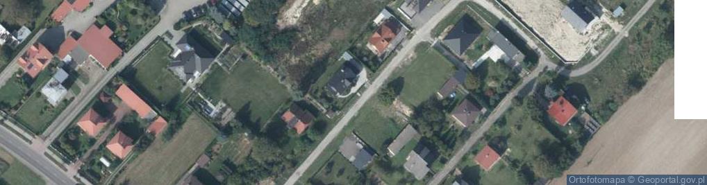 Zdjęcie satelitarne Modrzewiowa ul.