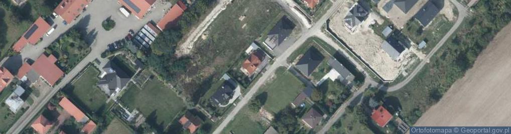 Zdjęcie satelitarne Modrzewiowa ul.