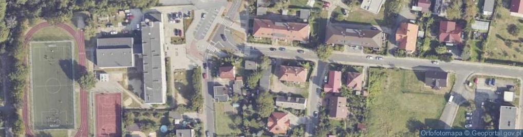Zdjęcie satelitarne Moniuszki Stanisława ul.