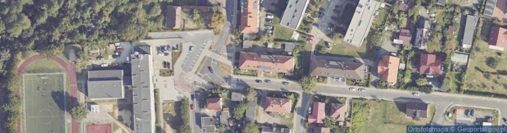 Zdjęcie satelitarne Moniuszki Stanisława ul.