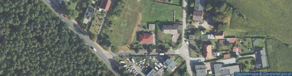 Zdjęcie satelitarne Modra ul.