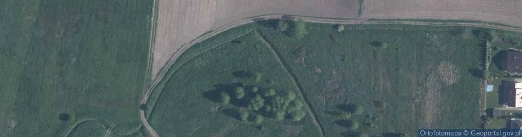 Zdjęcie satelitarne Modrzewiowa ul.