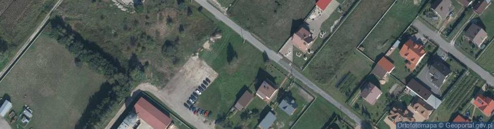 Zdjęcie satelitarne Modrzewiowa ul.