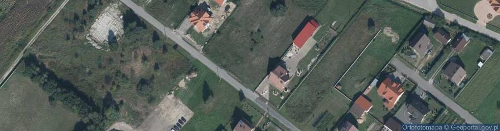 Zdjęcie satelitarne Modrzewiowa ul.