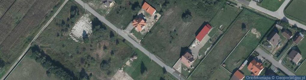 Zdjęcie satelitarne Modrzewiowa ul.