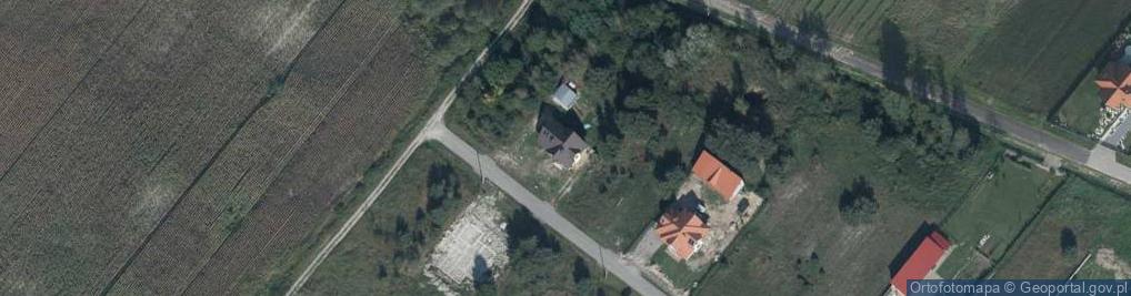 Zdjęcie satelitarne Modrzewiowa ul.