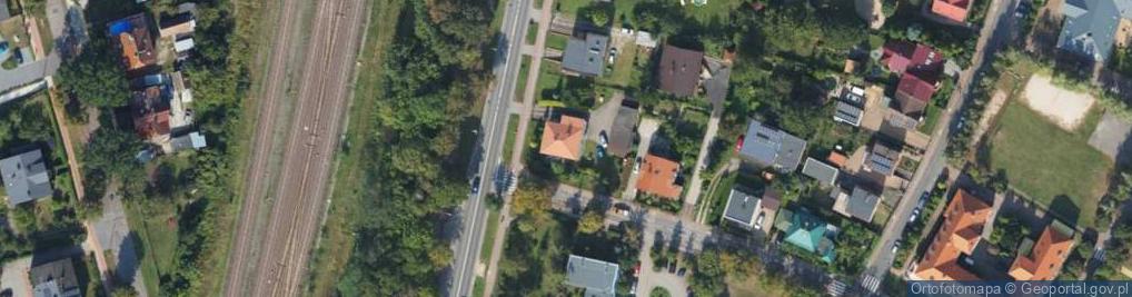 Zdjęcie satelitarne Moniuszki Stanisława ul.