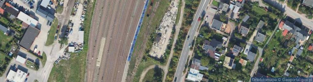 Zdjęcie satelitarne Mostowa ul.