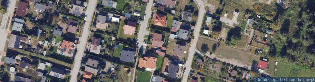 Zdjęcie satelitarne Modra ul.