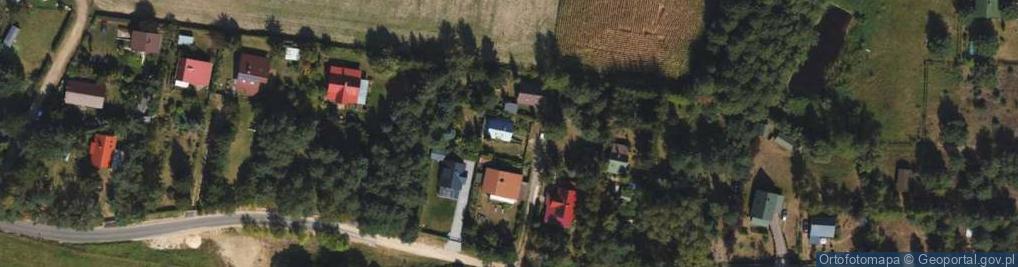 Zdjęcie satelitarne Modrzewiowa ul.