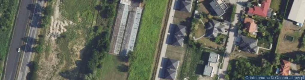 Zdjęcie satelitarne Modna ul.
