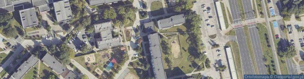 Zdjęcie satelitarne Morawskiego Franciszka Dzierżykraja ul.