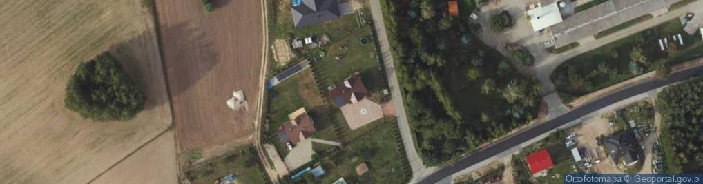 Zdjęcie satelitarne Modrzewiowa ul.