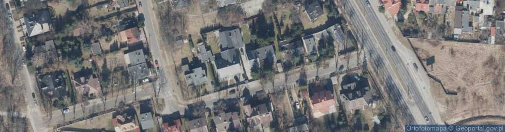 Zdjęcie satelitarne Modrzewiowa ul.