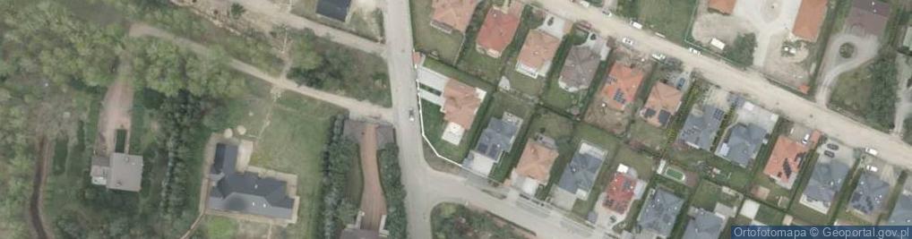 Zdjęcie satelitarne Modrzewiowa ul.
