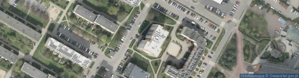 Zdjęcie satelitarne Moniuszki Stanisława ul.