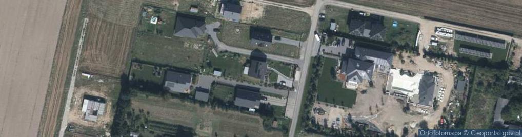 Zdjęcie satelitarne Modra ul.