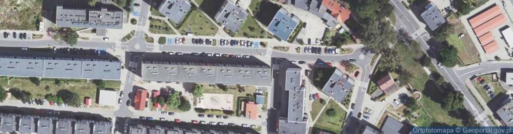 Zdjęcie satelitarne Morcinka Gustawa ul.