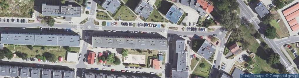 Zdjęcie satelitarne Morcinka Gustawa ul.