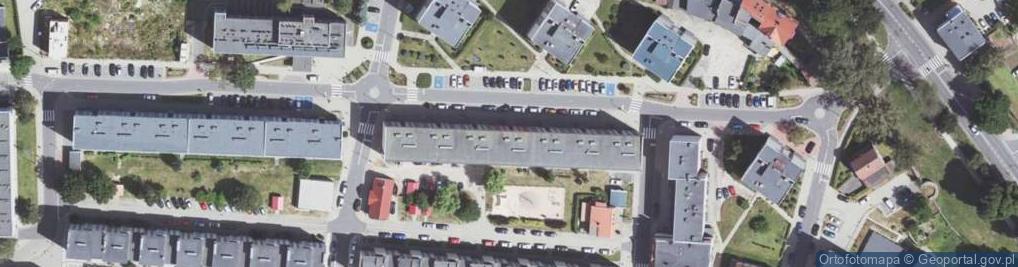 Zdjęcie satelitarne Morcinka Gustawa ul.