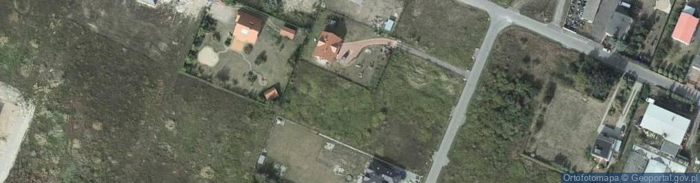 Zdjęcie satelitarne Modrzewiowa ul.