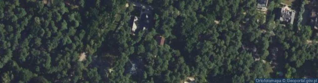 Zdjęcie satelitarne Modrzewiowa ul.