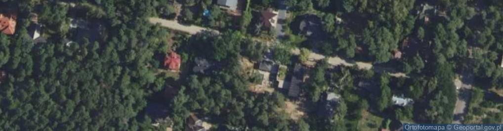 Zdjęcie satelitarne Modrzewiowa ul.