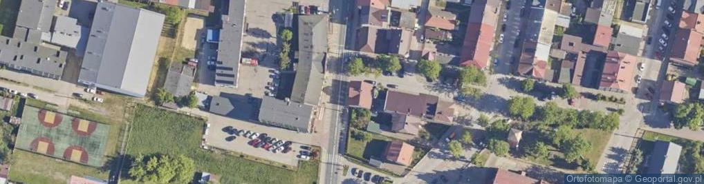 Zdjęcie satelitarne Moniuszki Stanisława ul.