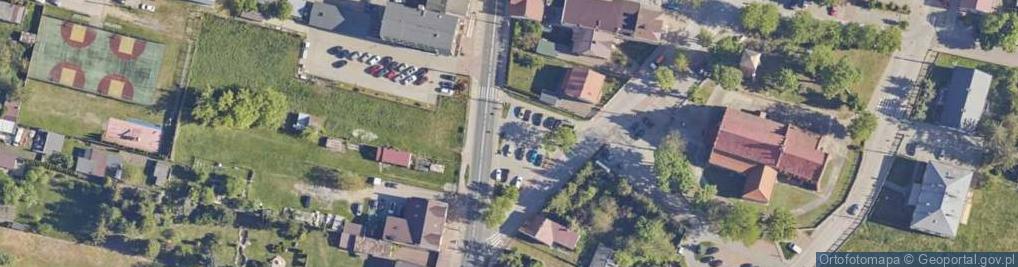 Zdjęcie satelitarne Moniuszki Stanisława ul.