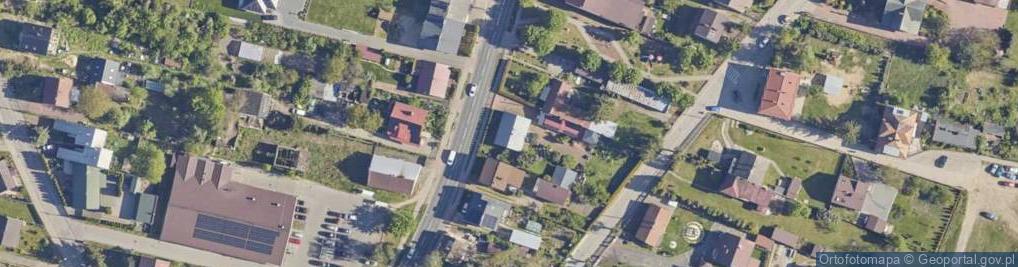 Zdjęcie satelitarne Moniuszki Stanisława ul.