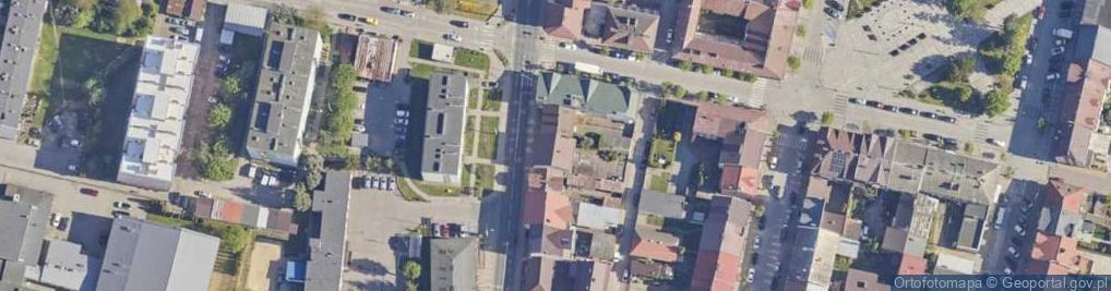 Zdjęcie satelitarne Moniuszki Stanisława ul.