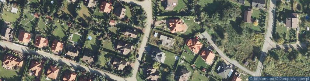 Zdjęcie satelitarne Modrzewiowa ul.