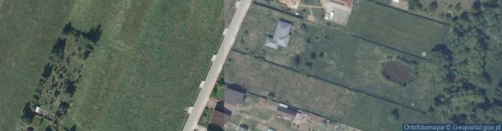 Zdjęcie satelitarne Modrzewiowa ul.
