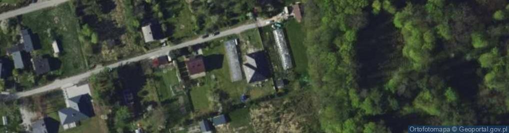 Zdjęcie satelitarne Modrzewiowa ul.