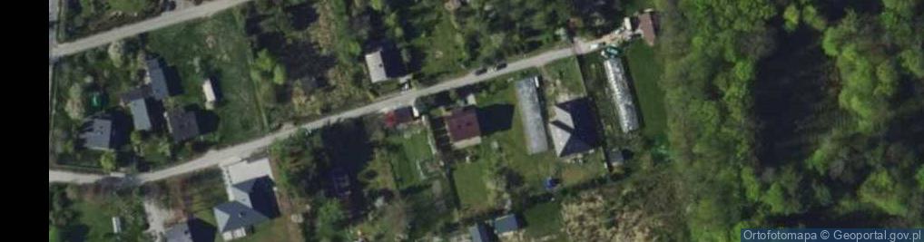 Zdjęcie satelitarne Modrzewiowa ul.