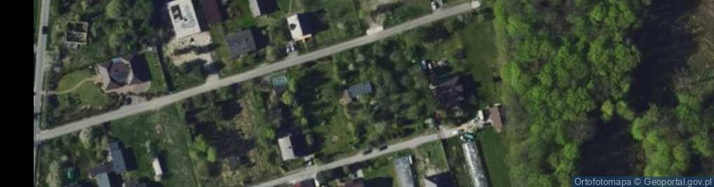 Zdjęcie satelitarne Modrzewiowa ul.