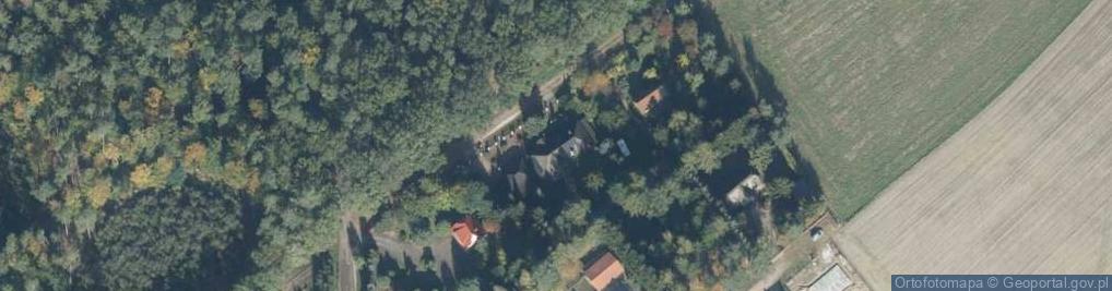 Zdjęcie satelitarne Modrzewiowa ul.