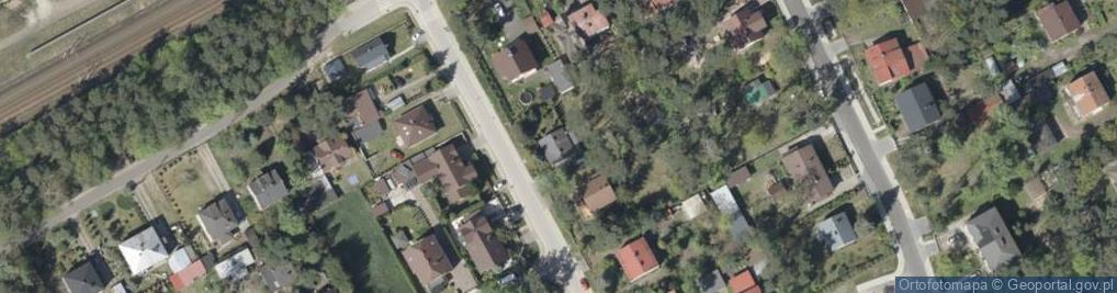 Zdjęcie satelitarne Moniuszki Stanisława ul.