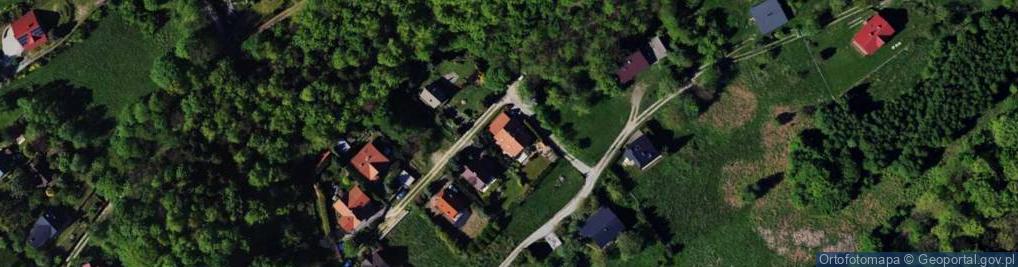 Zdjęcie satelitarne Modrzewiowa ul.