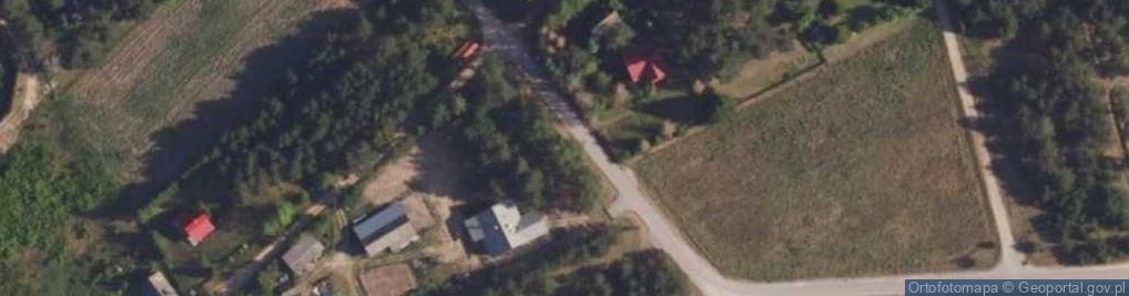 Zdjęcie satelitarne Modrzewiowa ul.