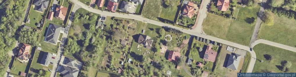 Zdjęcie satelitarne Modelarska ul.