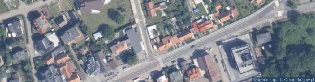Zdjęcie satelitarne Morska ul.